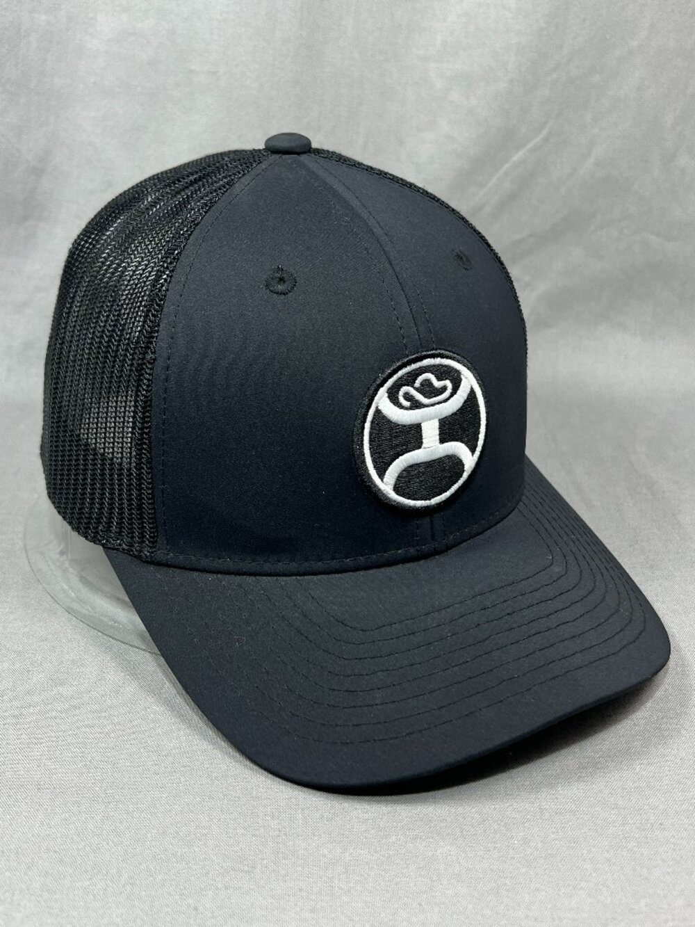 Get Your Hooey Snapback Hat Black Trucker Mesh Western Farmer Rodeo Cowboy Mens
